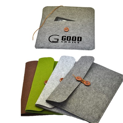 11" Felt Laptop Bag