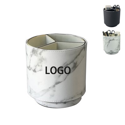Round Office Desktop Pen Holder