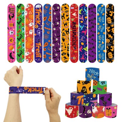 Full Color Silicone Slap Bracelet