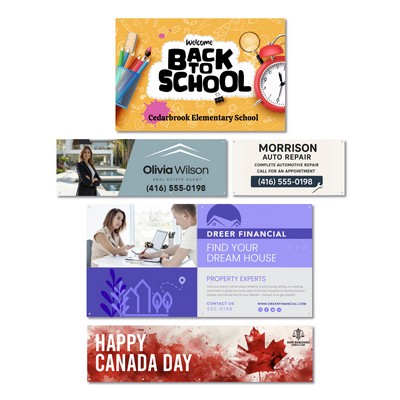 Vinyl Banners - 24"x48"