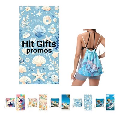 Foldable Beach Towel