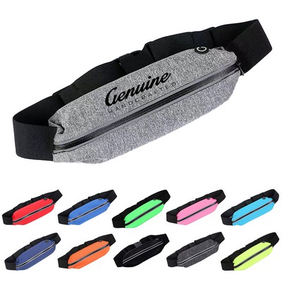 Waterproof Fanny Pack with Built-in Headphone Slot