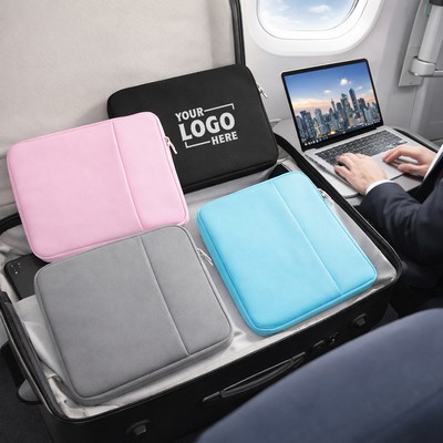Custom 2 pockets laptop sleeve