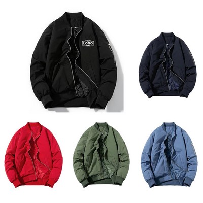 Casual Lightweight Bomber Jacket