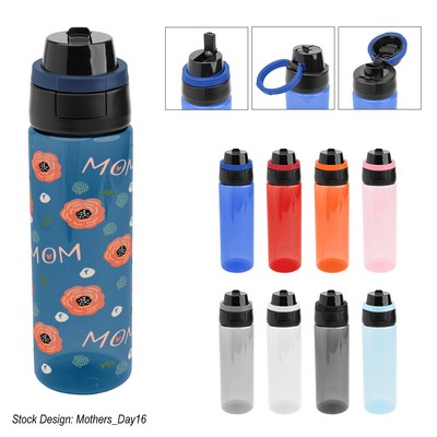 24 Ox. Full Color Pop Sip & Chug Rpet Bottle