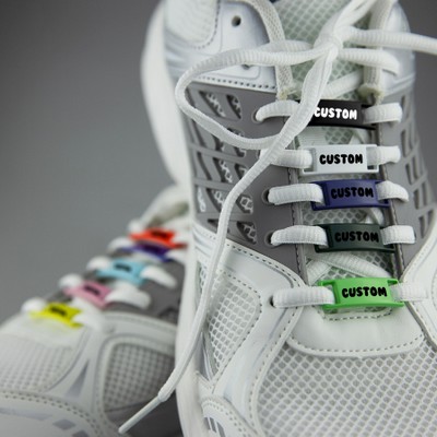 Custom Zinc Alloy Shoelace Tags