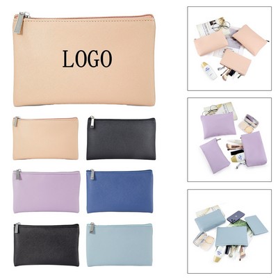 Travel Makeup Pouch PU Organizer