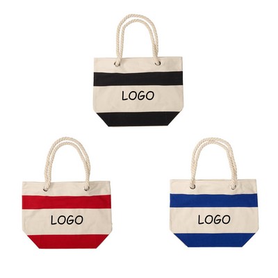 16 Oz. Cotton Canvas Beach Tote