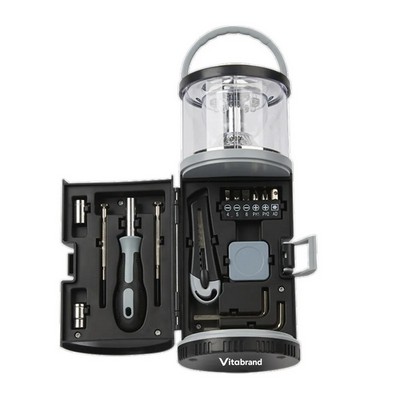 LED Lantern Multitool Kit Camping Hiking Lighting