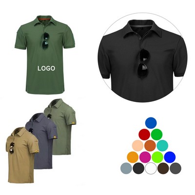 Short Sleeve Polo T Shirt