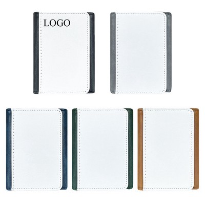 Tri Fold PU Leather Wallet For Men