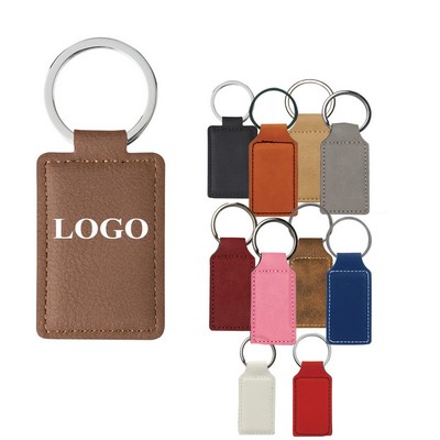 Professional Faux Leather Keytag