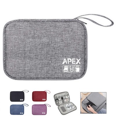Water Resistant Tech Organizer Pouch