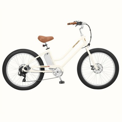 Retrospec Chatham Rev 3 Beach Cruiser E Bike Step Through