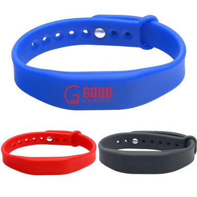 RFID Adjustable Silicone Wristband