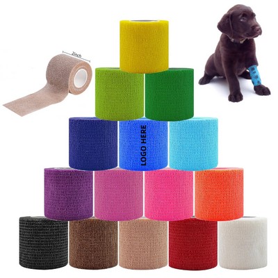 2" X 5 Yards Self Adhesive Bandage Wrap