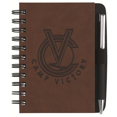 Executive Journals w/50 Sheets & Pen (4"x 6")
