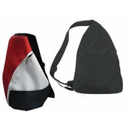 USA MADE 600 Denier Polyester Tri Color Sling Bag