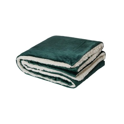 Deluxe Micro Mink Sherpa Blanket