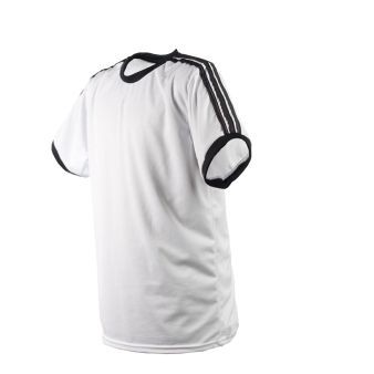 Adult Dazzle Cloth Soccer Jersey Shirt w/ Contrasting Stripe & Trim