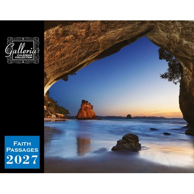 Galleria Wall Calendar 2027 Faith Passages (English)