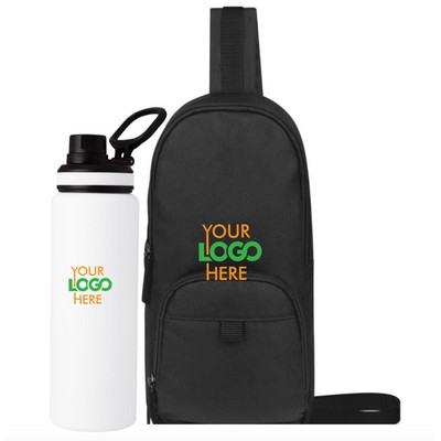 Stainless Bottle with Sling Bag- New Hire Kits