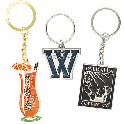 Die Struck Brass Keytag (1-3/4")