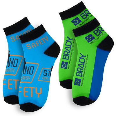 Vibrant Custom Ankle Sock