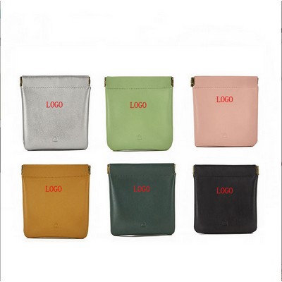 PU Coin Purse Storage Bag
