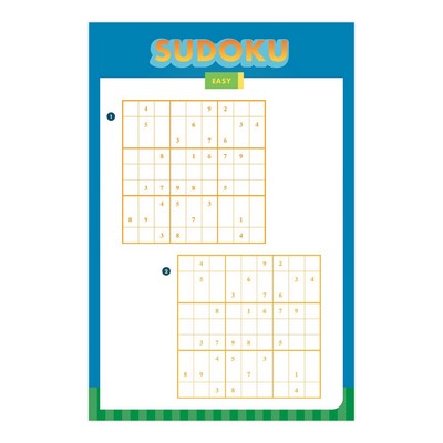 Roadtrip & Getaway On-The-Go Game Pad, Travel Car Activities Book for Kids