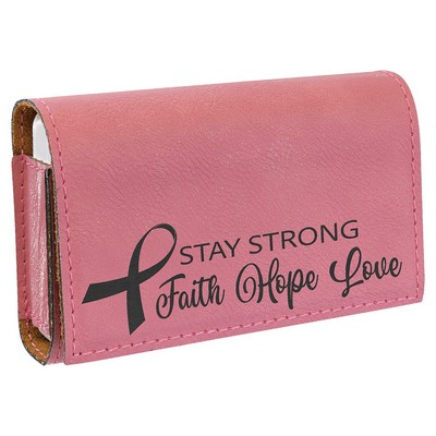 Leatherette Pill Box