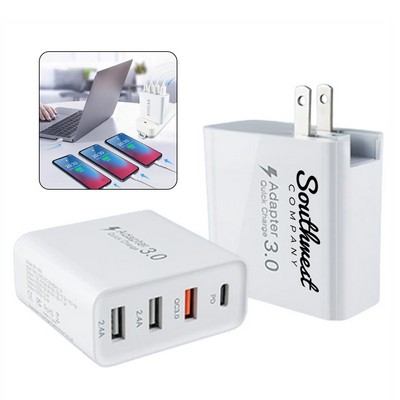 Four-port Charger