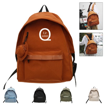12.6 X 6.7 X 17.7" School Backpack