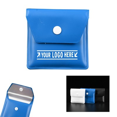 EVA Aluminum Film Portable Ash Bag Outdoor Pocket Eco Friendly Cigarette Butt Storage Bag