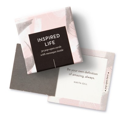 ThoughtFulls: An Inspired life (30 Pop-Open Cards with Messages Inside)