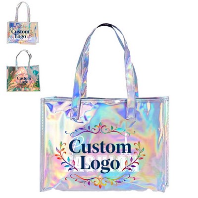 Holographic PVC Tote Bag