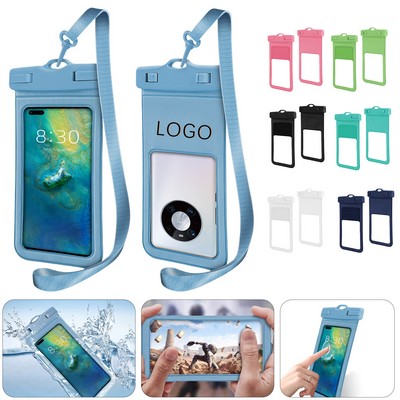 Waterproof Phone Pouch for Diving and Swimming with Large View Window