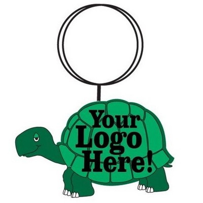 Turtle Gift Shop Key Chain w/Clear Mirrored Back (6")