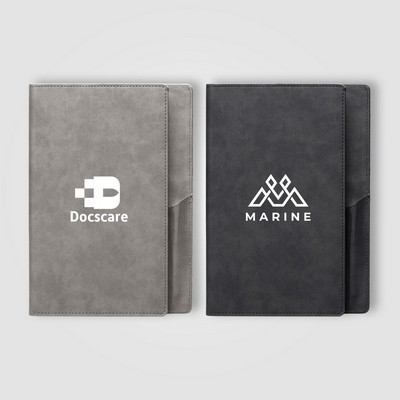 Memento PU Suede Texture Journal - A5 - Silkscreen