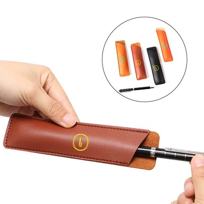 PU Leather Sleeve Case Single Pen Pouch