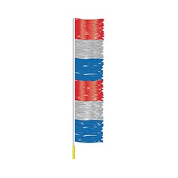 Metallic Ground Pennants