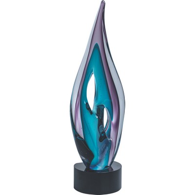 Aqua Radiance Award. 13 1/4"H