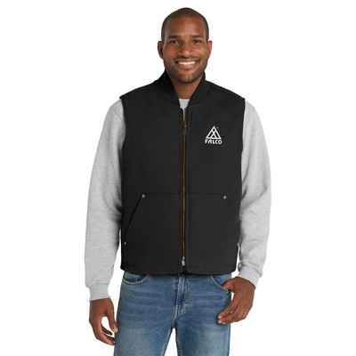 CornerStone® Washed Duck Cloth Embroidered Vest