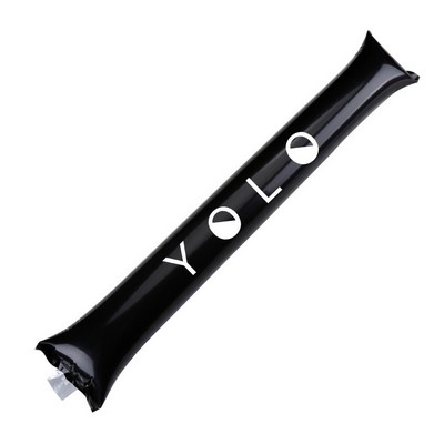MOQ 50 Full Color PE Inflatable cheerleading sticks