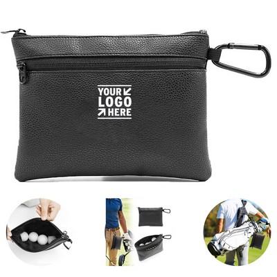 Waist-Mounted Golf Accessory Pouch