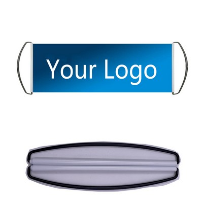 Hand Held Retractable Scrolling Banner