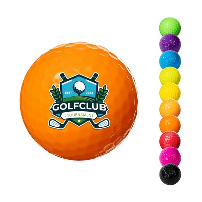 Bulk Colored Golf Ball for Practice