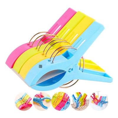 Secure Beach Towel Clips Set