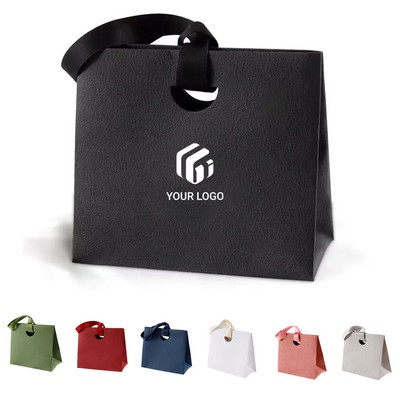 Multipurpose Reusable Ribbon Handles Paper Gift Wrap Bag
