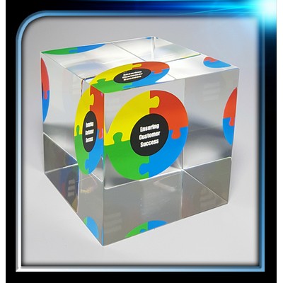 Lucite Cube Award (2 1/2"x2 1/2"x2 1/2")